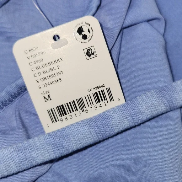 FP Movement Hot Shot Mini Dress Blueberry M Lavender Pale Blue Free People New - Picture 11 of 13